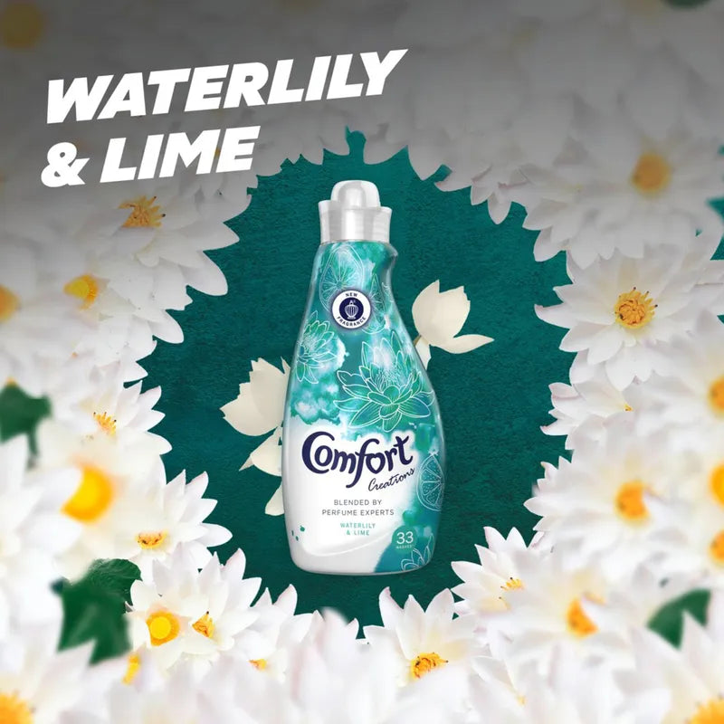 Comfort Fabric Conditioner 33 Wash 1.16L Water Lily & Lime