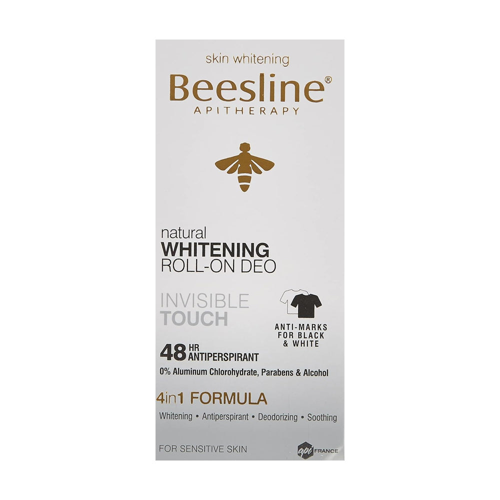 Beesline Whitening Roll On Fragranced Deo Invisible Touch 50ml