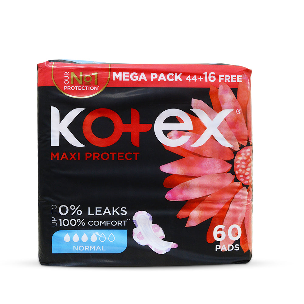 Kotex pads store regular