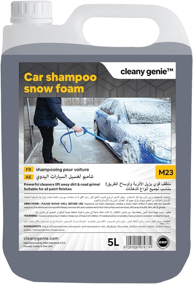 Car Wash Shampoo Snow Foam M23 | 5L
