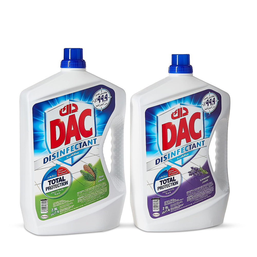 DAC Disinfectant LAVENDER+ PINE 2.9L (Twin Pack)