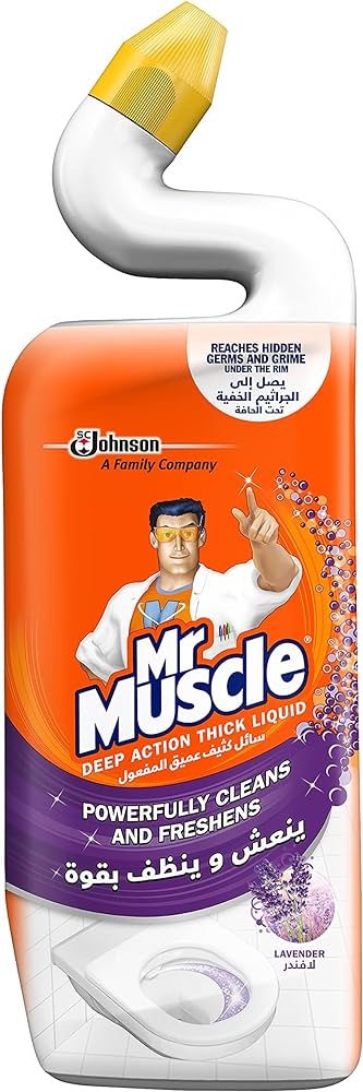 Mr. Muscle Toilet Liquid Cleaner Lavender 750ML