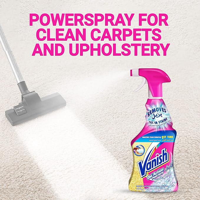 Vanish Oxi Carpet & Upholstery Stain Remover Spray 500Ml