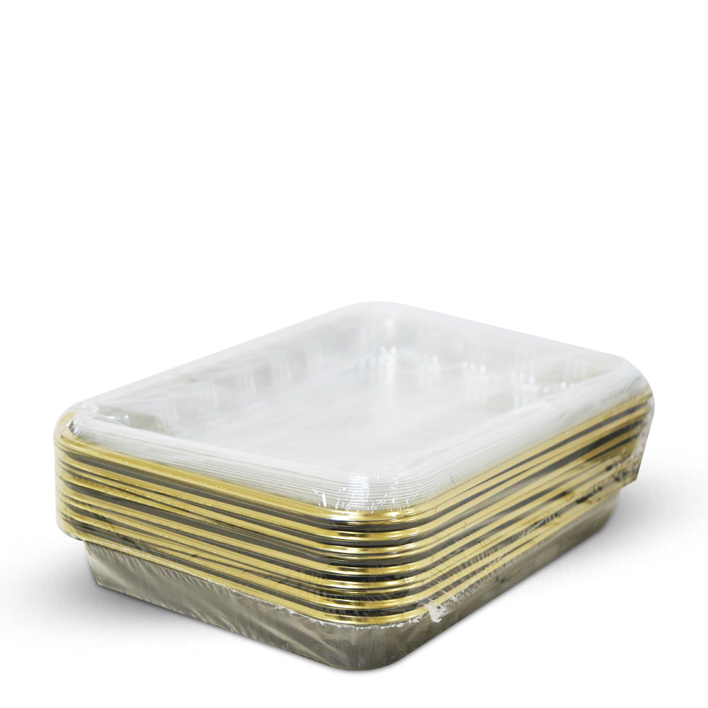 Plastic Food Container - 30X22 - 10PC #JS-126