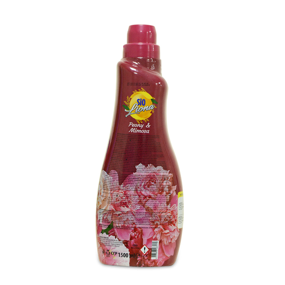 SIO Concentrated Fabric Softener Peony & Mimosa 1.5 LTRS