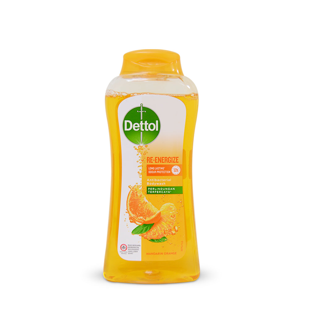 Dettol Antibacterial Body Wash Re-Energize Mandarin Orange 300ml