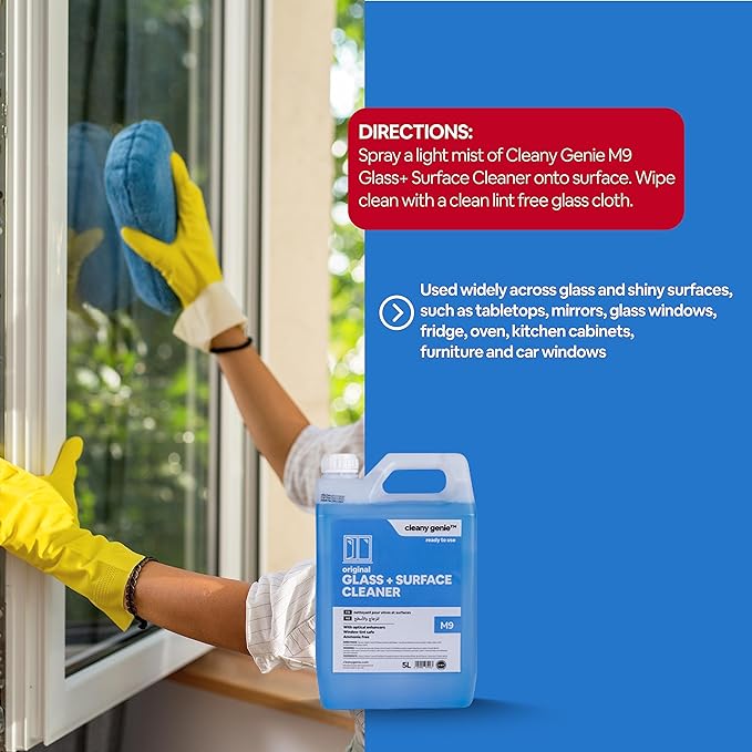 Glass & Surface Cleaner M9 | 5L | Pack of 4