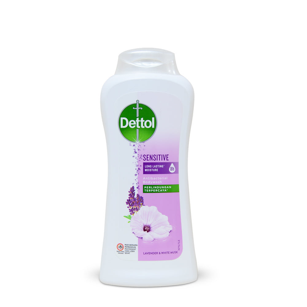 Dettol Antibacterial Body Wash Sensitive Lavender & White Musk  300ml