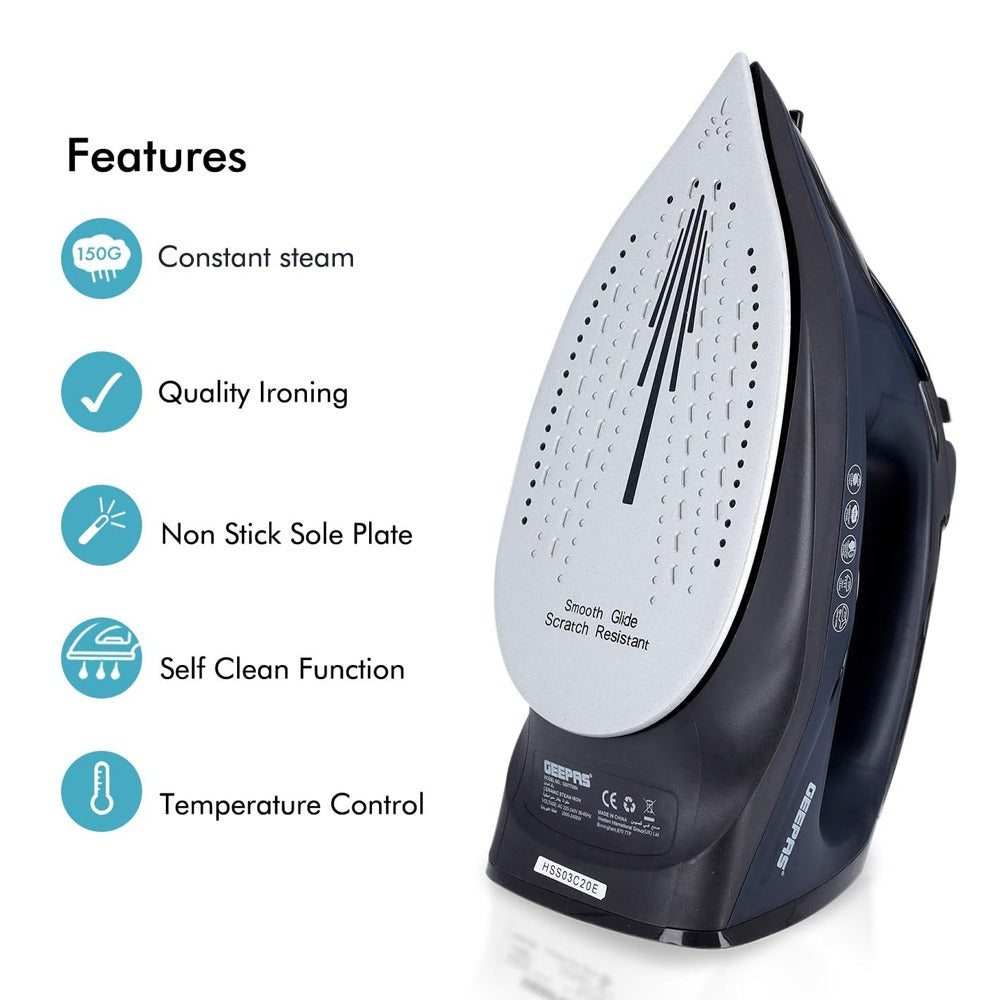 Steam Iron S.S Sole Plated / 2400W