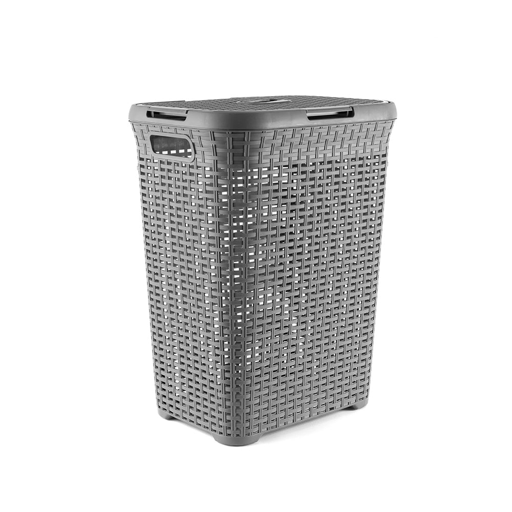 Laundry Basket 7002 - Grey 60L