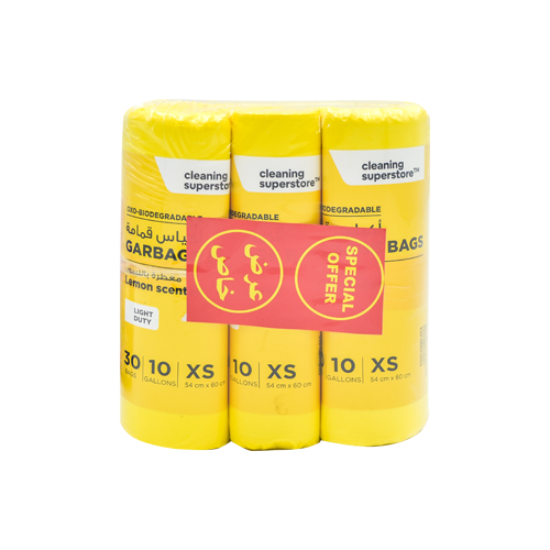 Garbage Bag Scented Lemon XS | 54X60CM | 3 Rolls