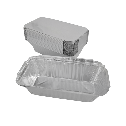 Aluminum Container with Lids No. 6 | 25 PCS