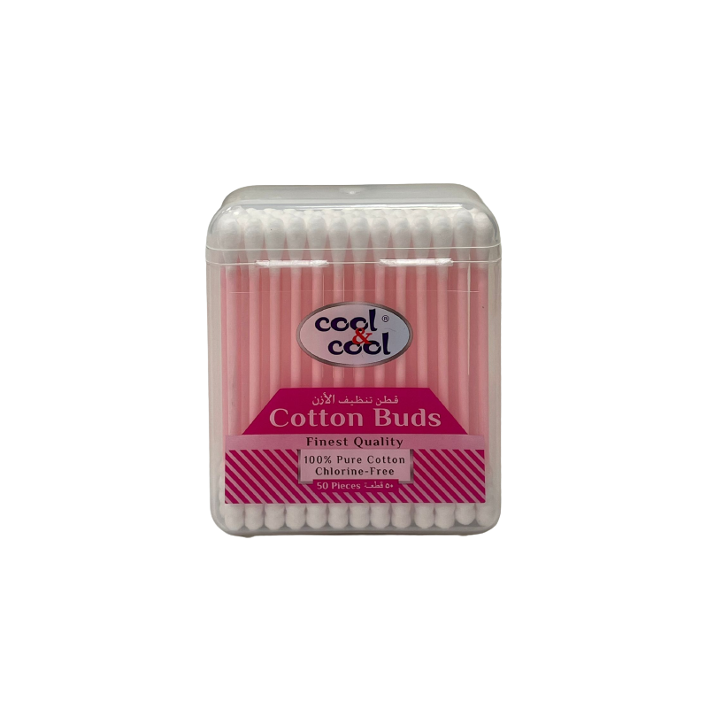 C&C Cotton Buds 50s Pink