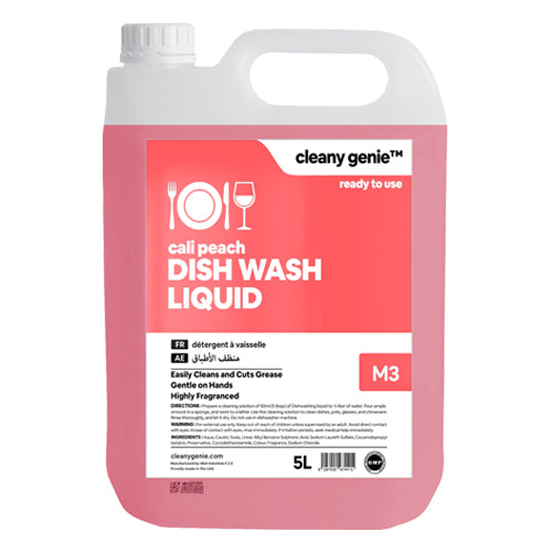 Dishwash Liquid M3 | Cali Peach 5L
