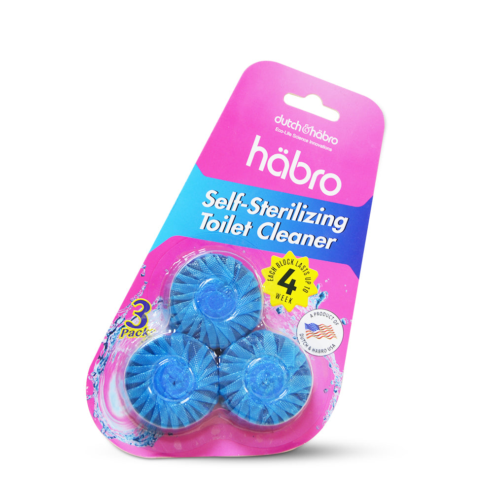 هابرو منظف المراحيض ذاتي التعقيم 3 قطع