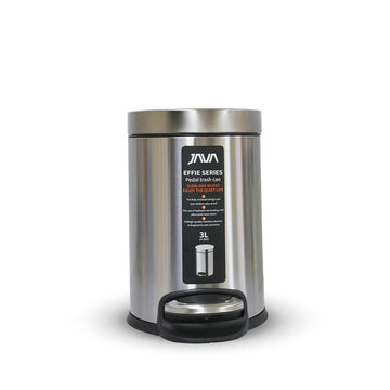 سلة مهملات فولاذية سعة 3 لتر جافا JH8856