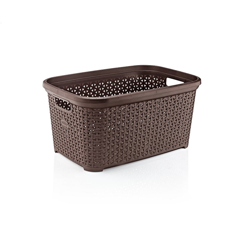 Rattan Laundry Basket 35L