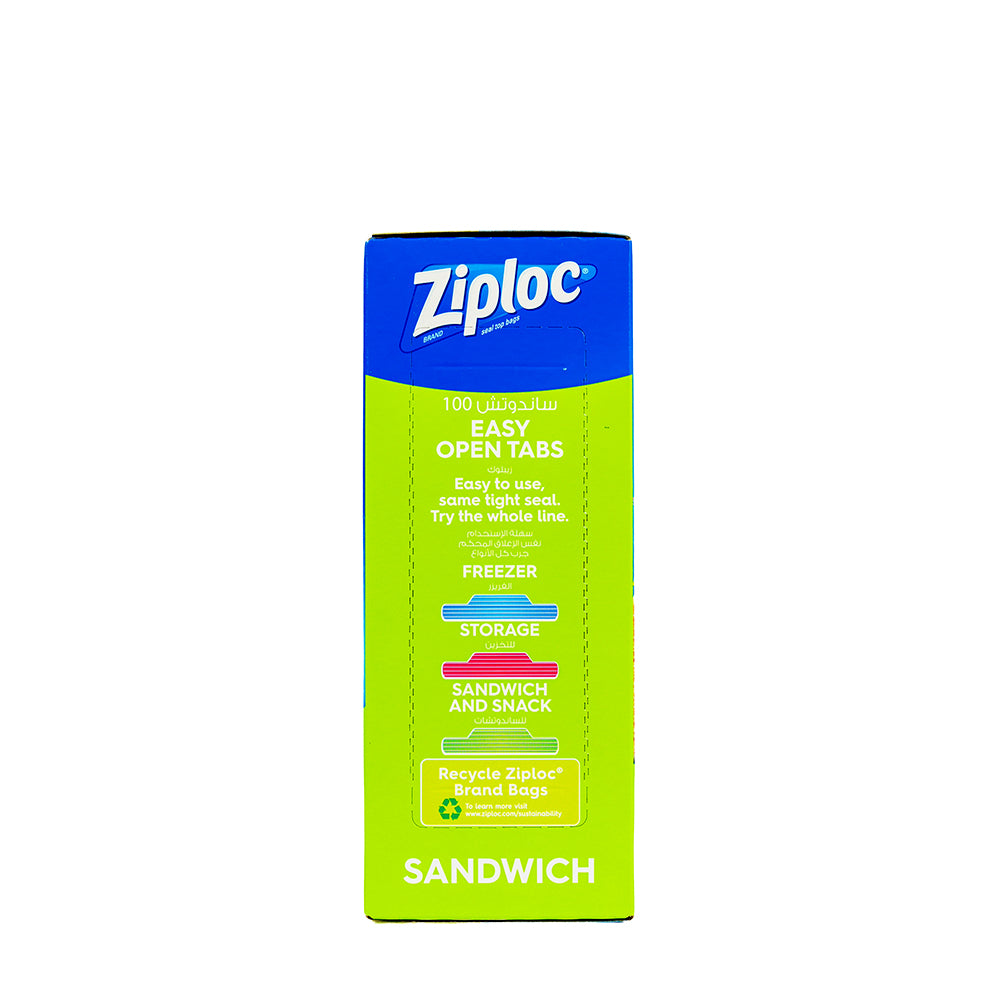 Ziploc Sandwich Bags 100 bags