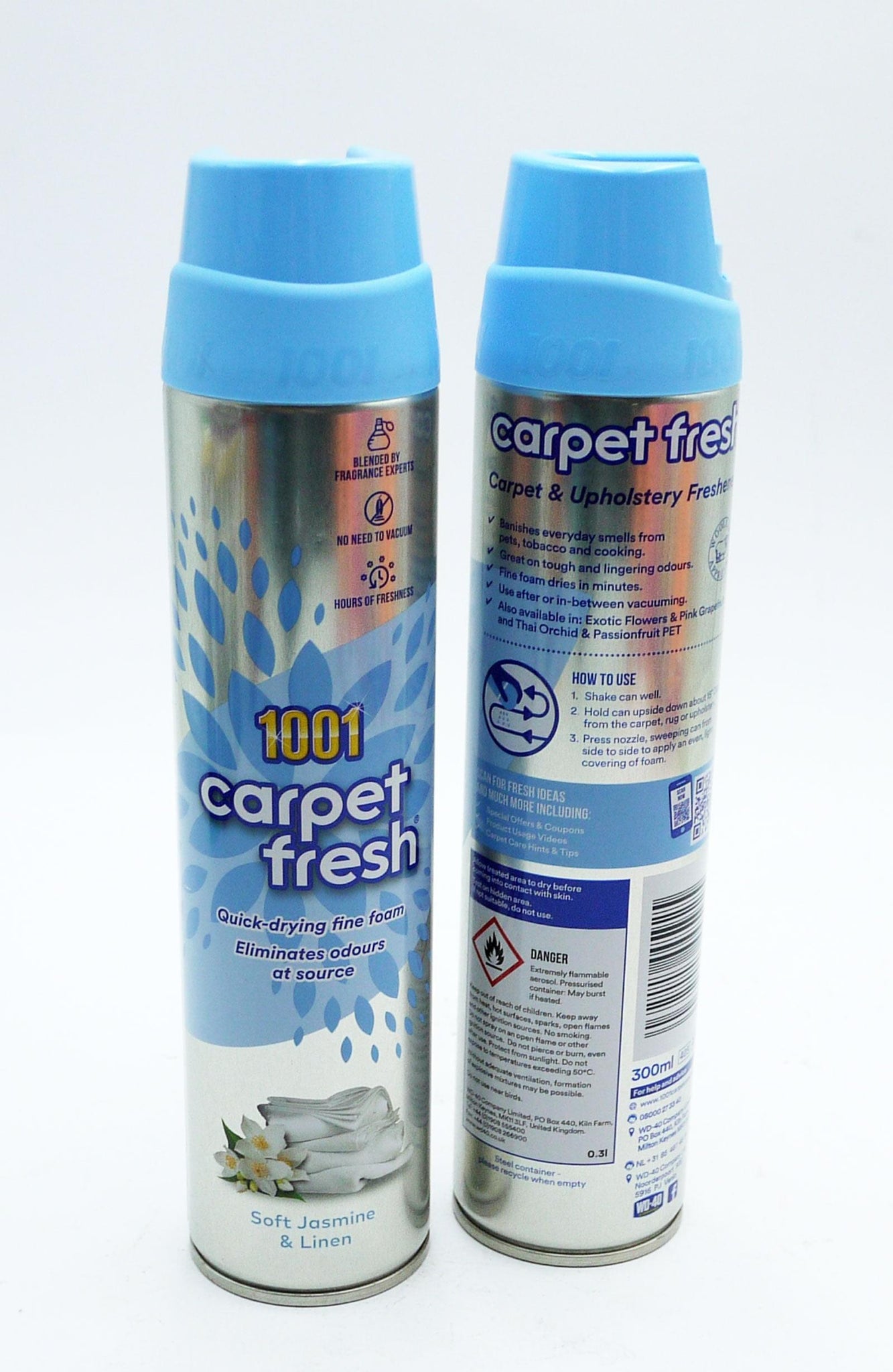 1001 Carpet Fresh Soft Jasmine & Linen 300ML