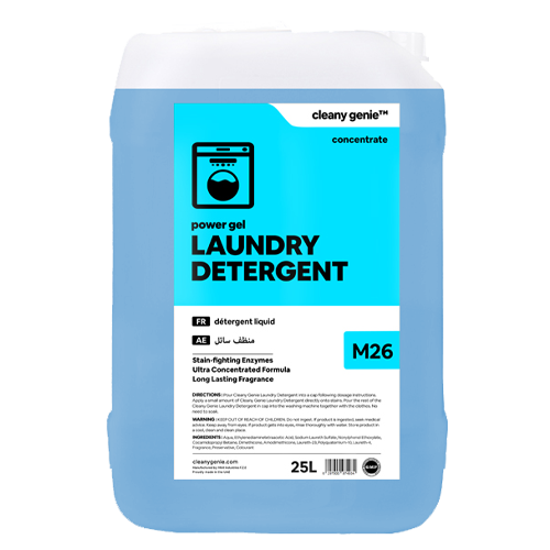 منظف غسيل باور جل، 25 لتر، M26