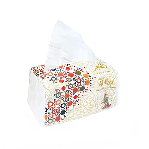 AL Fajr Facial Tissue Nylon Pack 600 Sheets | Pack of 5