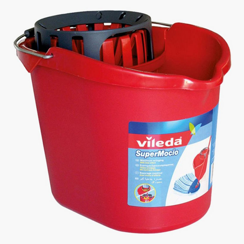 Vileda Supermocio Mop Bucket with Wringer Oval