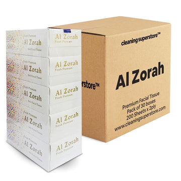 الزوراء 200 ورقة مكونة من طبقتين، عبوة من 30 ورقة