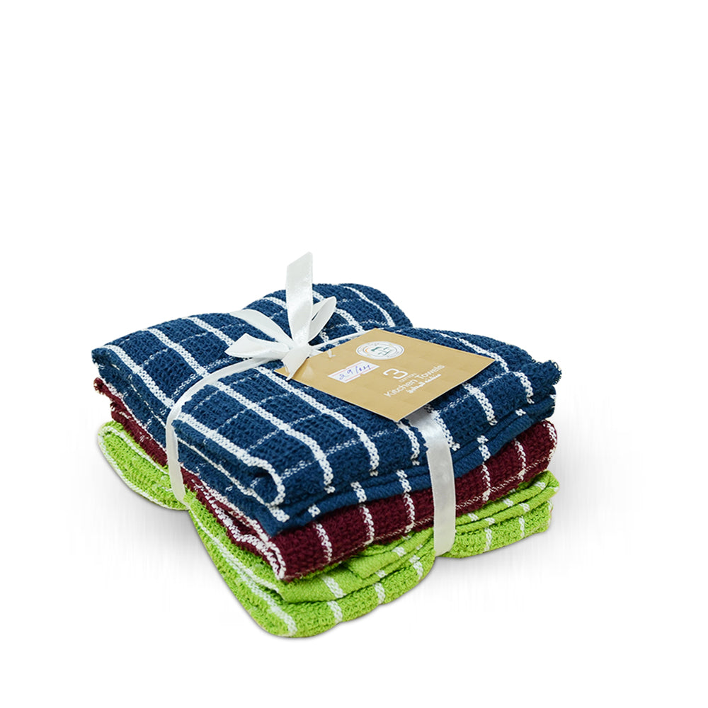 Terry Kitchen Towel HRCkd 3's Ribbon