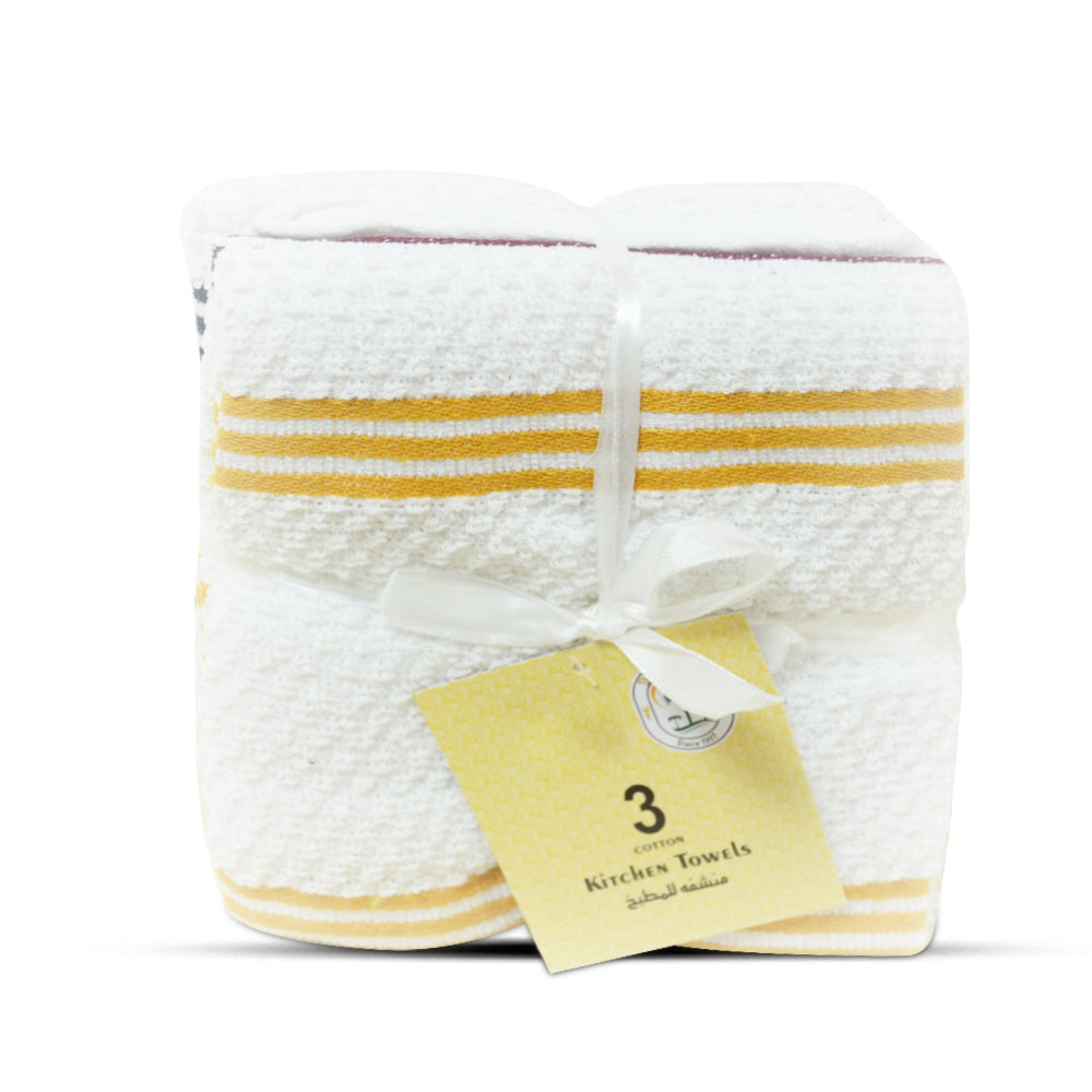 Terry Kitchen Towel HRStr 3's Ribbon