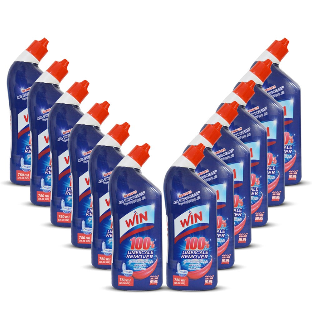 WIN Toilet Cleaner Original 750ml   |   Pack of 12