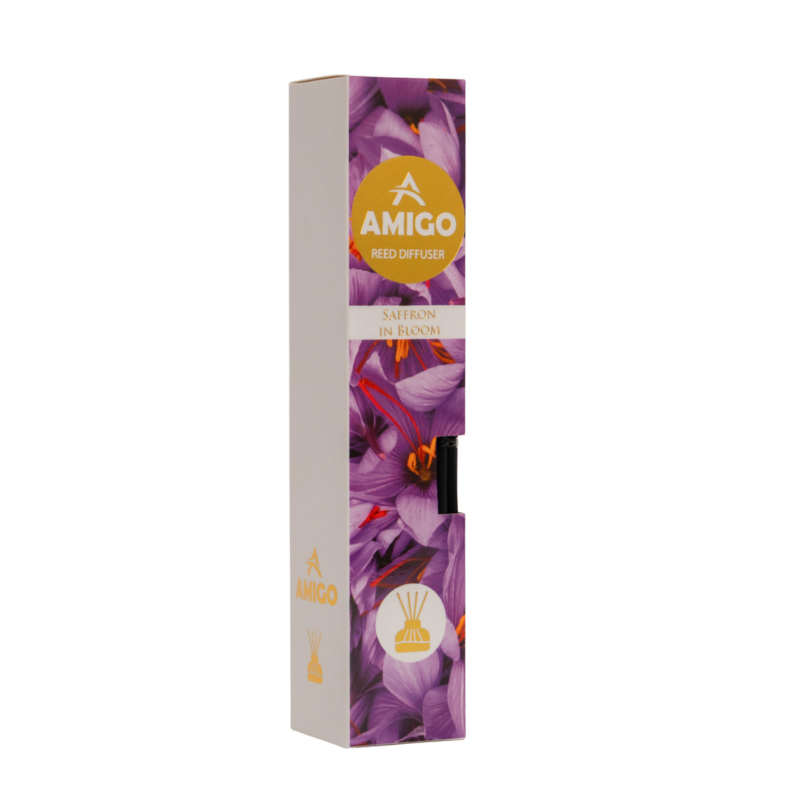 AMIGO White Reed Diffuser 110ml Saffron In Bloom