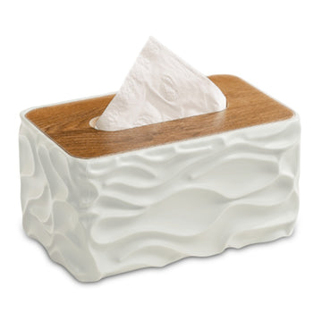 Tissue Box #6 White