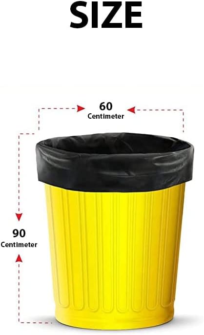 Garbage Black Rolls S | 60X90CM | 21 Rolls