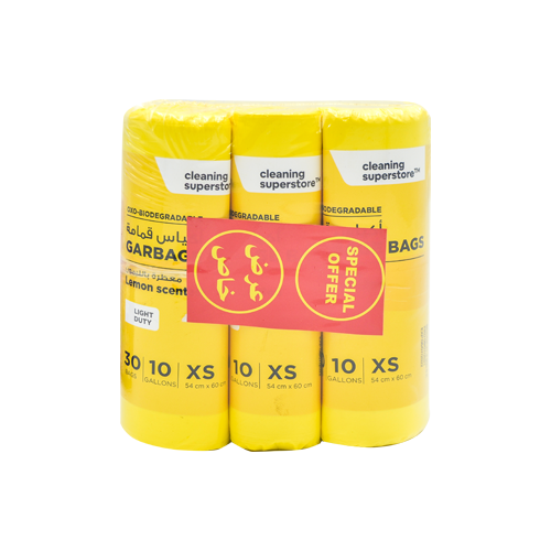 HD Garbage Bag Scented Lemon XS | 54X60CM | 3 Rolls