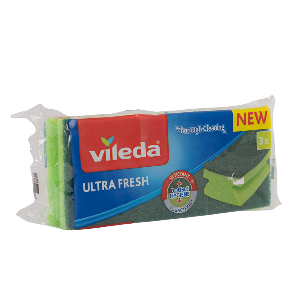 Vileda Ultra Fresh High Foam 3pcs