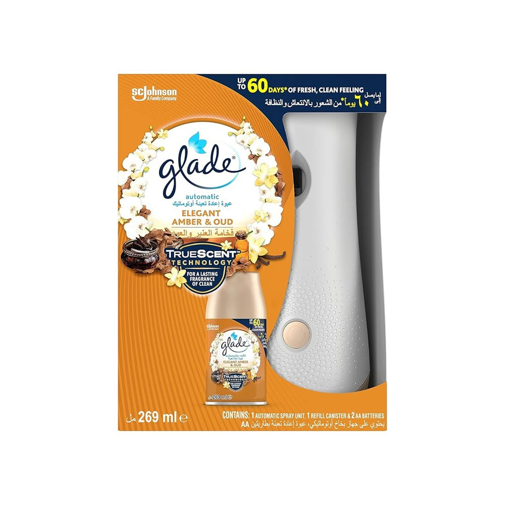 Glade Auto Amber Oud 269ML