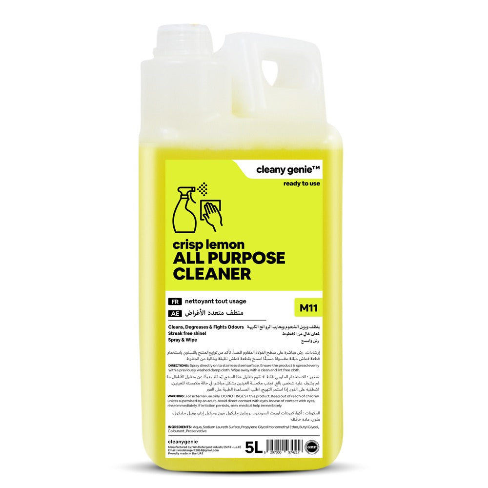 All Purpose Cleaner M11 | Crisp Lemon 5L