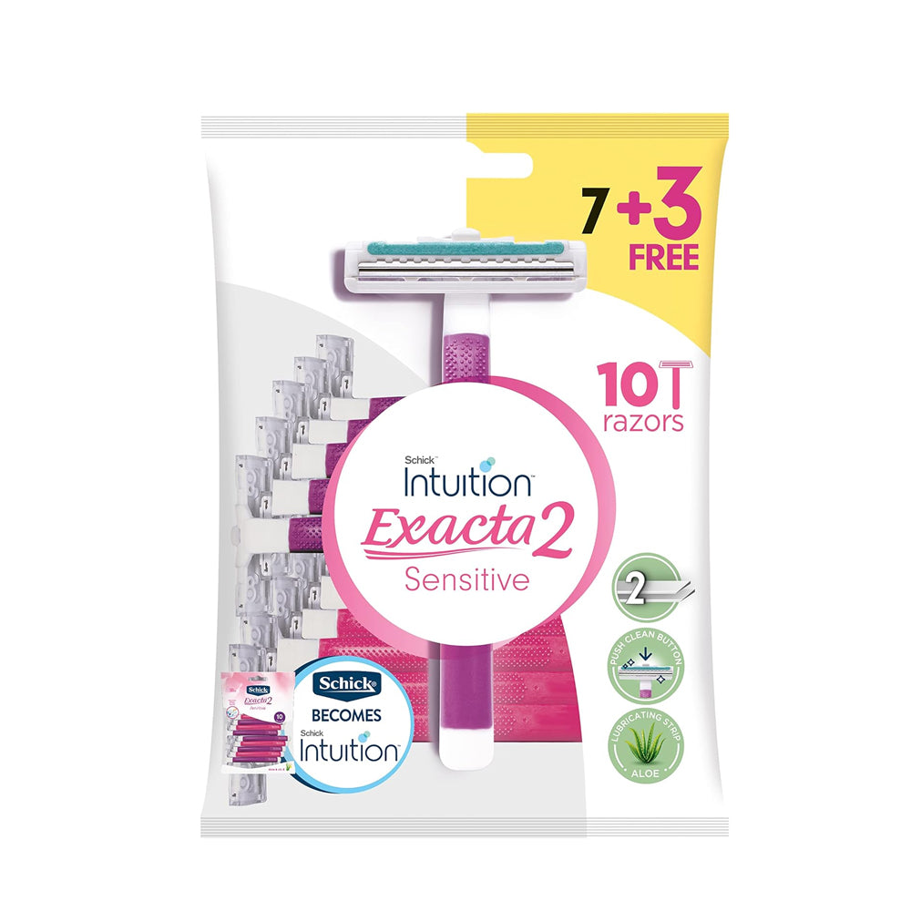 Schick Extacta2 Sensitive W 7+3