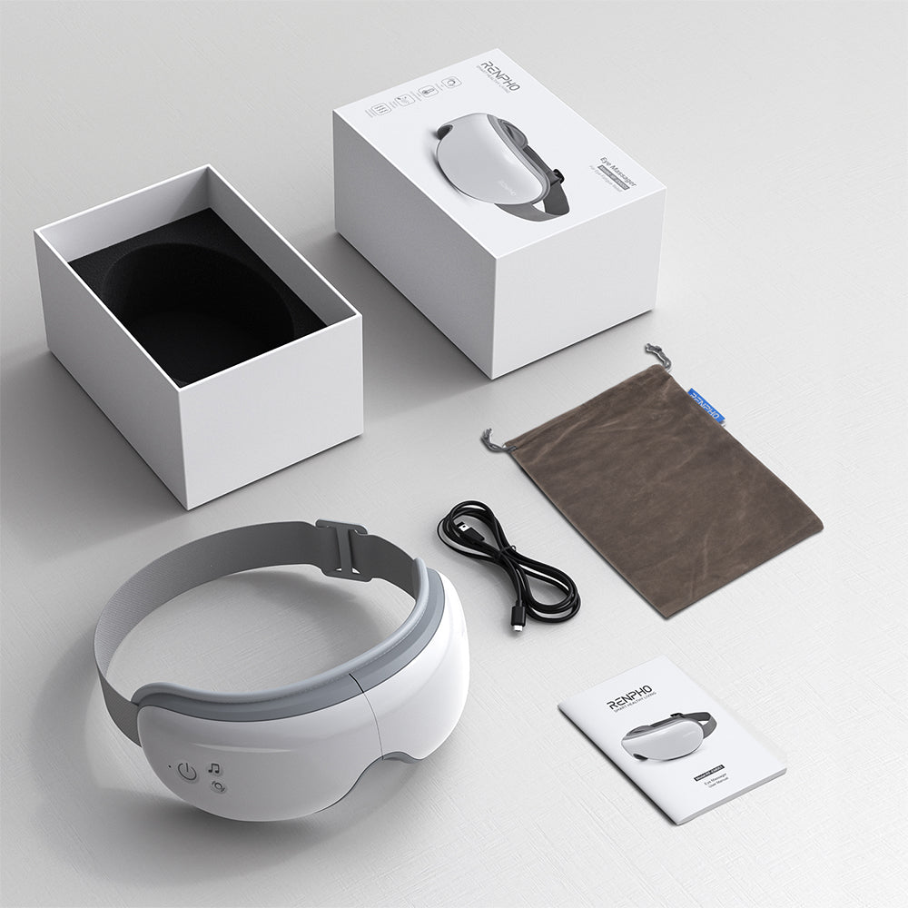 Renpho Eye Massager With Heat & Bluetooth Music