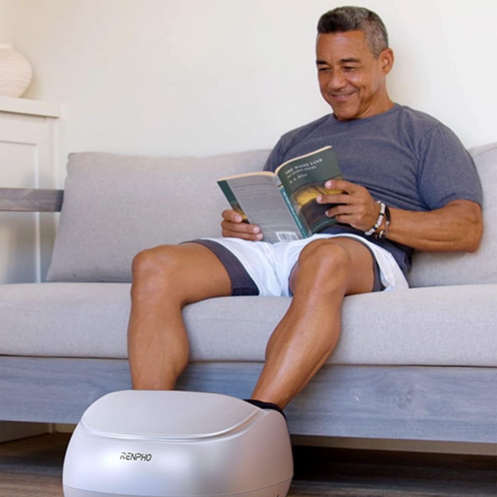 جهاز تدليك القدمين من رينفو بالحرارة، مدلك شياتسو