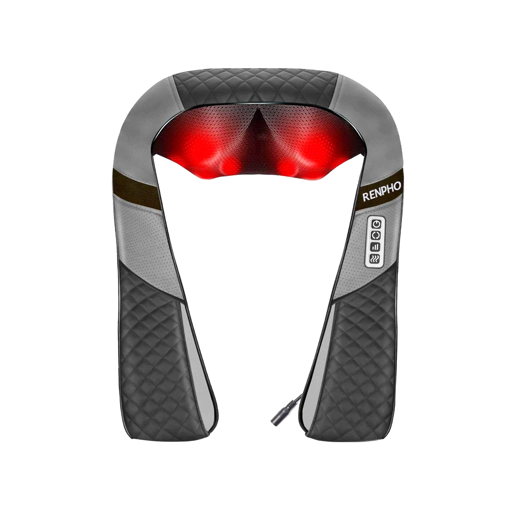 Renpho Shiatsu Neck Shoulder Back Massager With Heat , Deep Tissue 3D Full Body