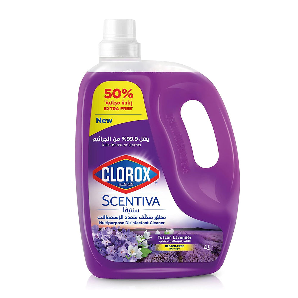 كلوركس سينتيفا 4.5 لتر توسكان لافندر