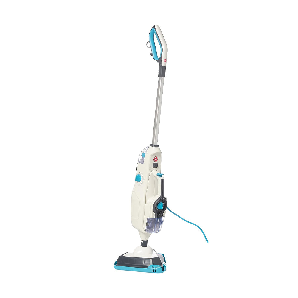 Hoover Steam Fresh Combi 2 In 1 Multi-Surface Powerful Steam Mop & Detachable Handheld Vacuum Cleaner With 10 Accessories, White-Blue