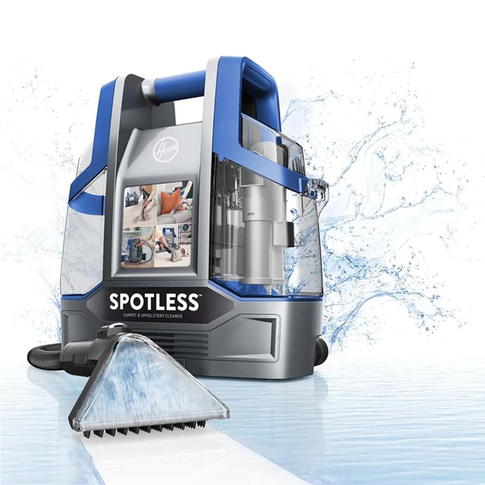 Hoover Spotless Clean Portable Lightweight Carpet & Upholstery Multi Surfaces Cleaner