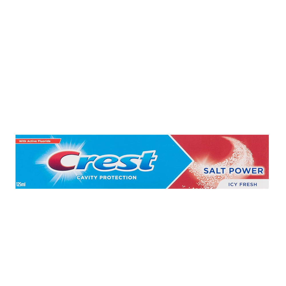 Crest Cavity Protection Salt Power Icy Fresh 125ml