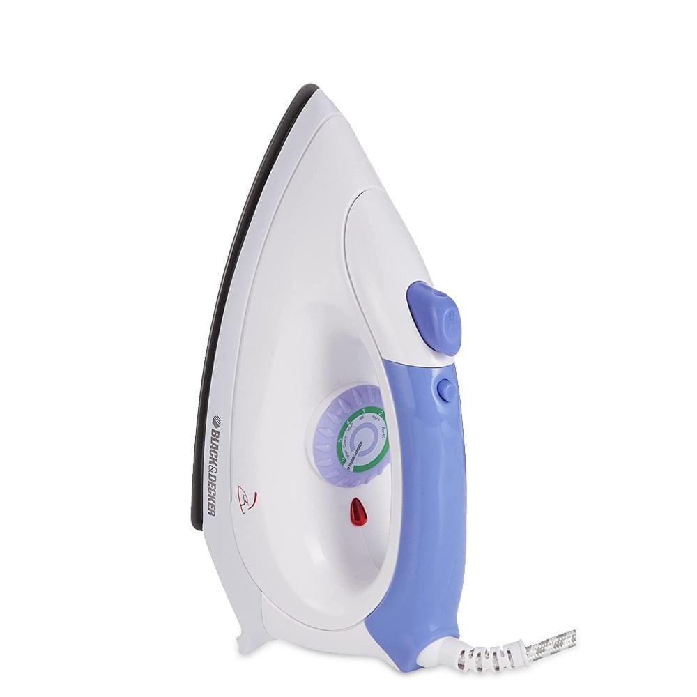 بلاك اند ديكر مكواة جافة بقوة 1000 واط مع وظيفة الرش