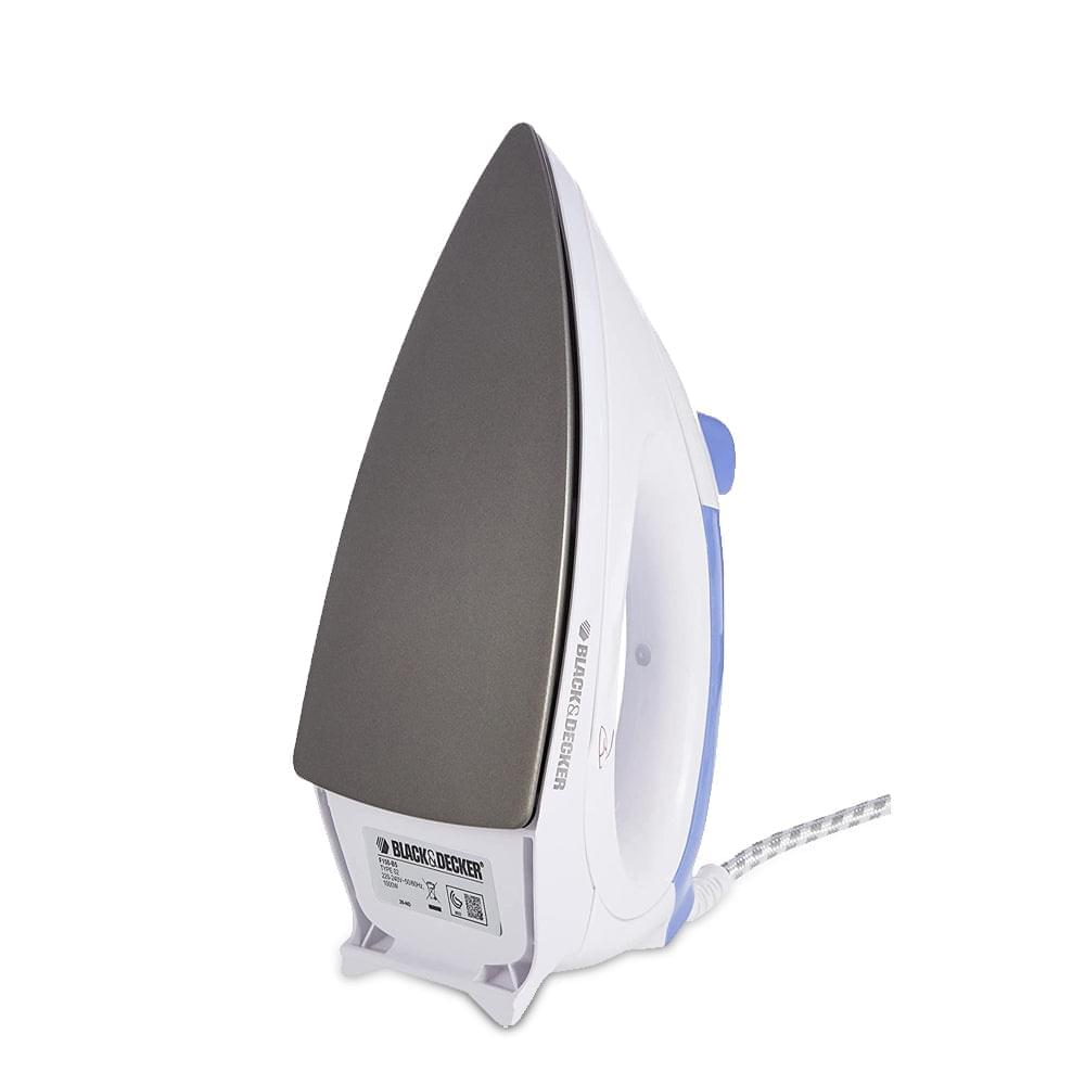 بلاك اند ديكر مكواة جافة بقوة 1000 واط مع وظيفة الرش