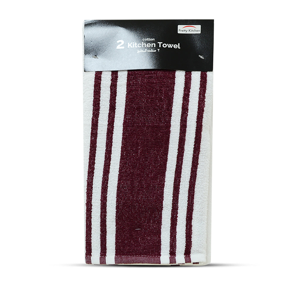 Terry Kitchen Towel Button 2's