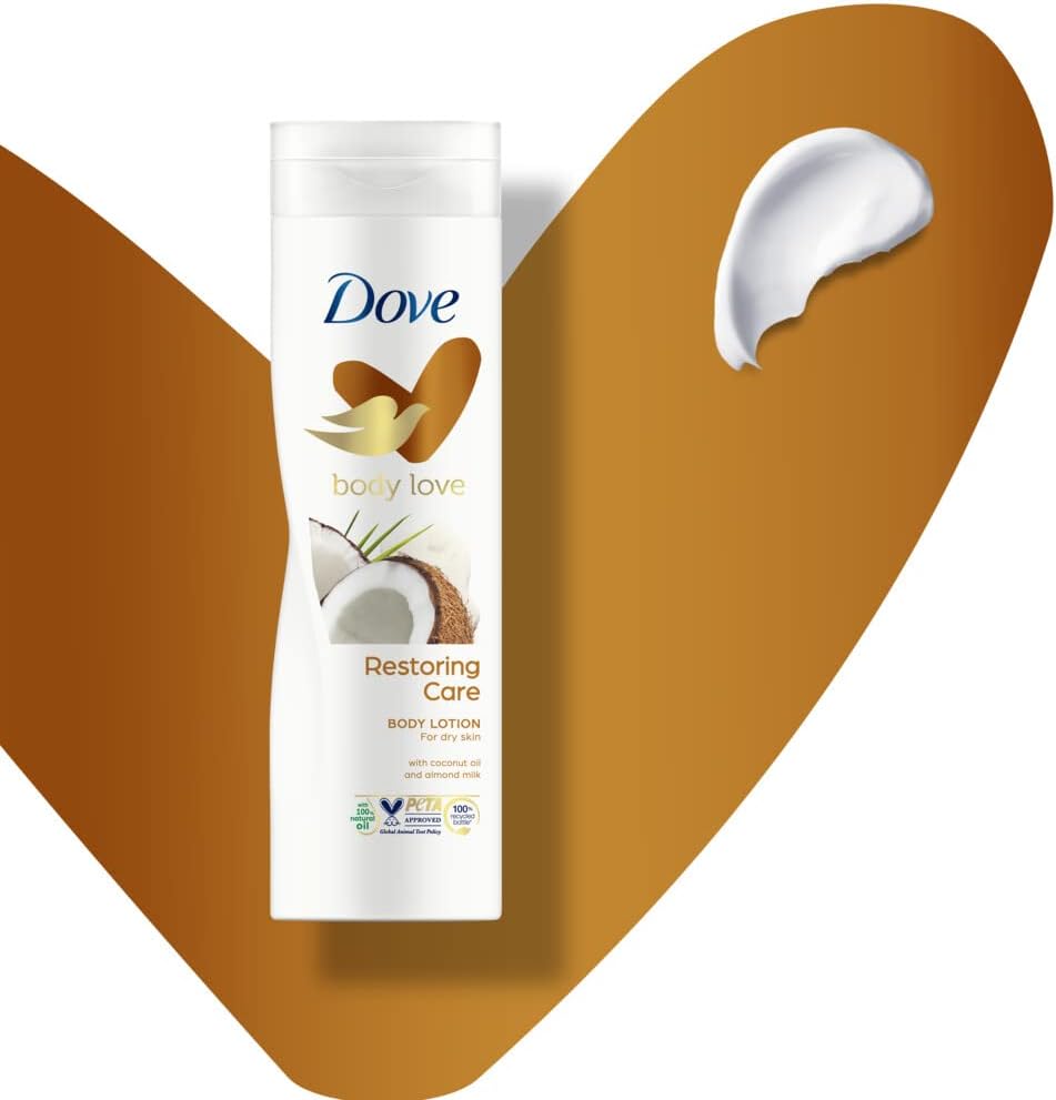 Dove Lotion 400ml Restoring Care With Coconut