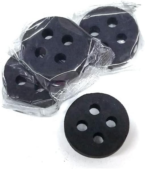 Lucky Charcoal Round 50MM